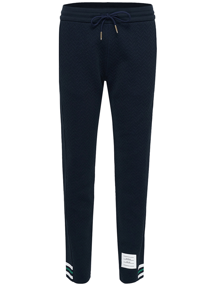 Thom-Browne-Cricket-Stripe-Rib-Trim-Sweatpants-Navy-1