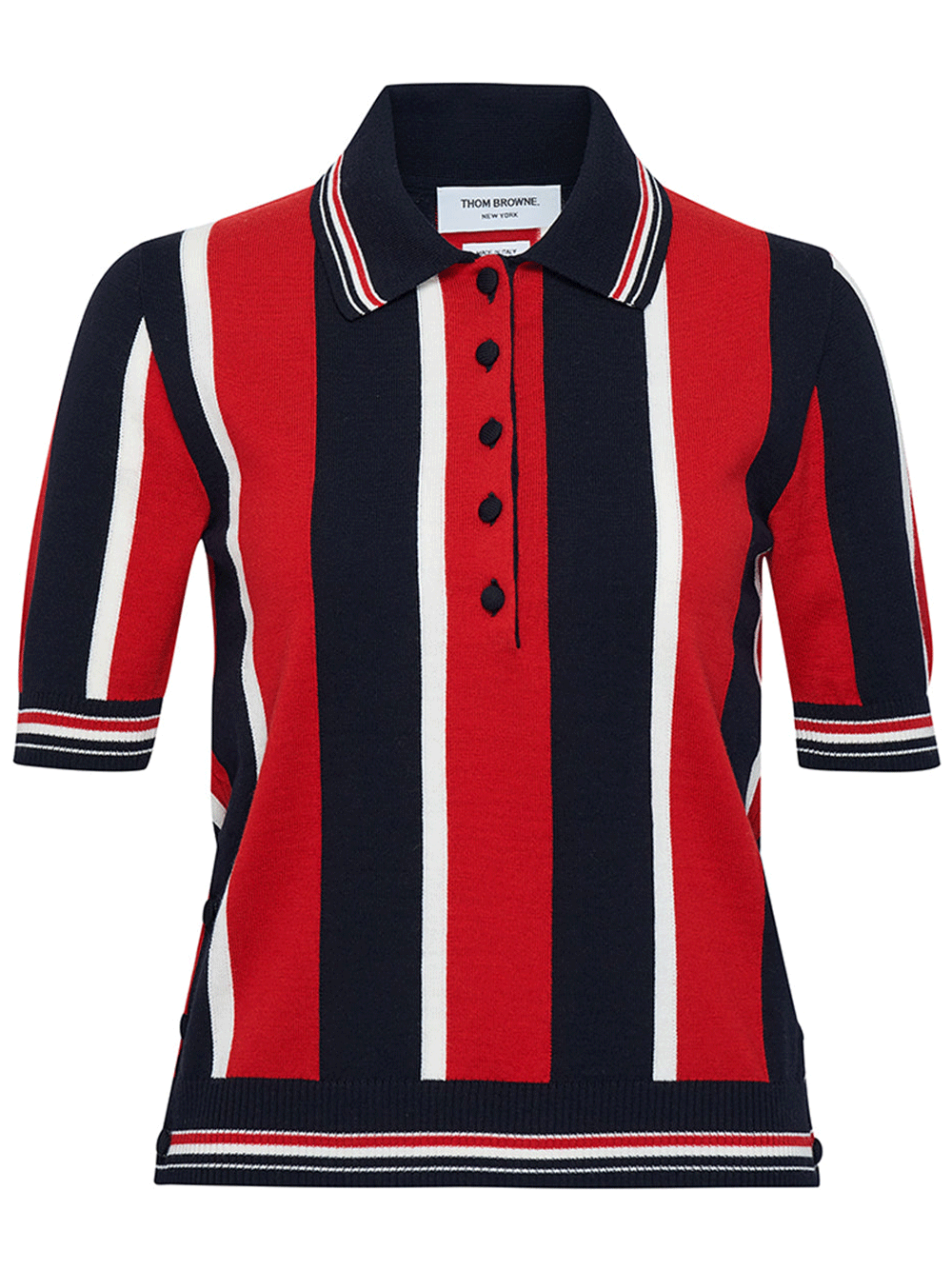 Thom-Browne-RWB-Trim-In-Wide-Rep-Stripe-Polo-Shirt-Multi-1