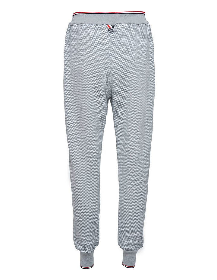 Thom Browne Cricket Stripe Sweatpants Light Grey 2