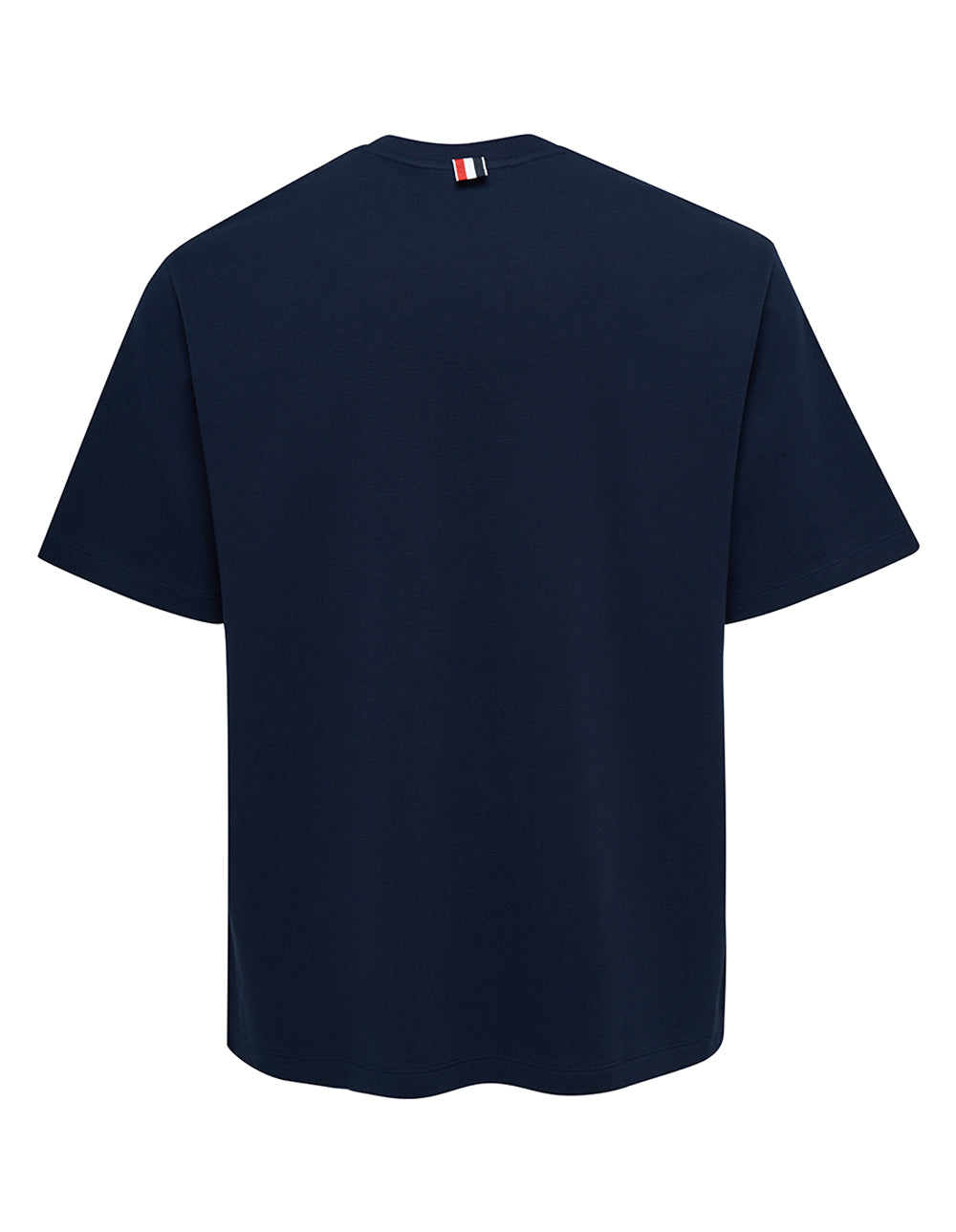 Thom Browne Oversized Short Sleeve Pocket Tee Navy 2