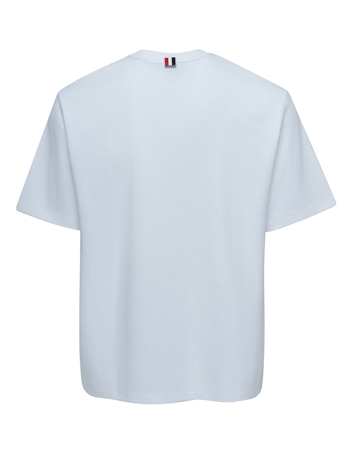 Thom Browne Oversized Short Sleeve Pocket Tee White 2