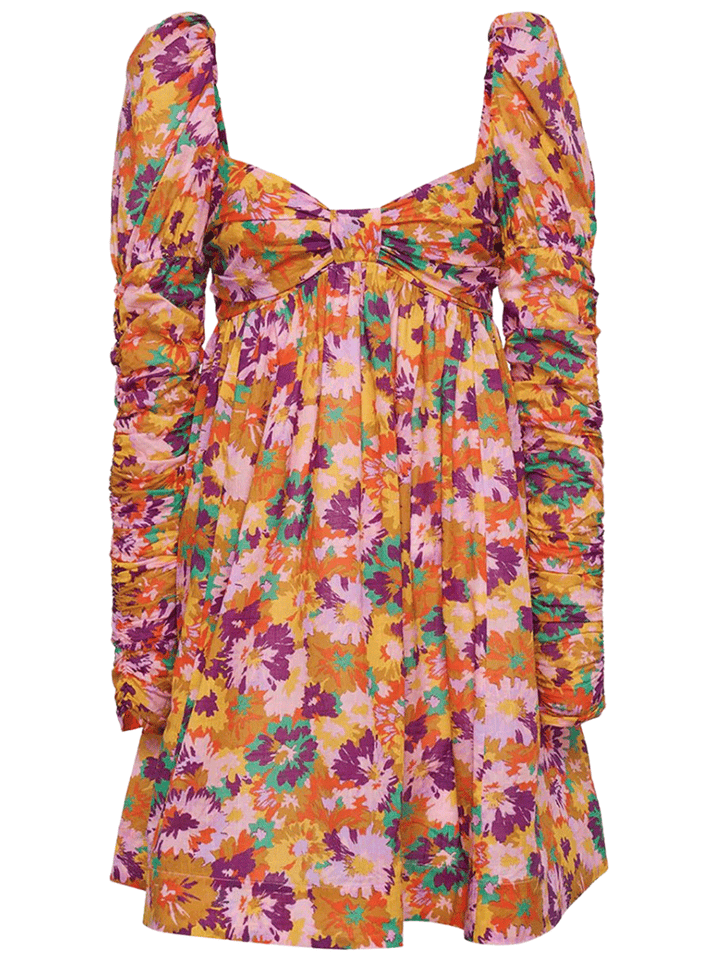 Zimmermann-Violet-Twist-Front-Mini-Dress-Multi-1