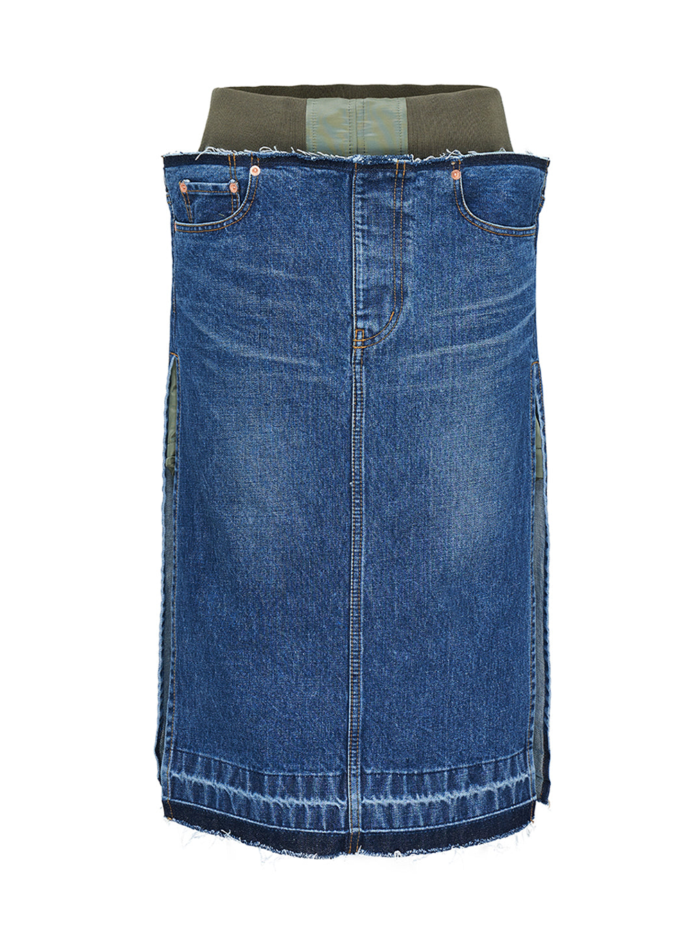 sacai Denim Skirt Blue 1